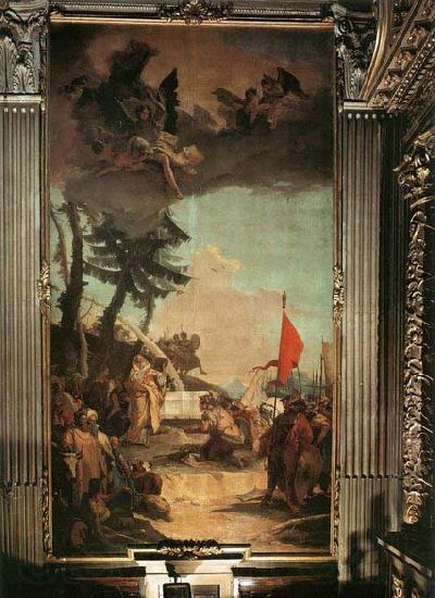 Giovanni Battista Tiepolo The Sacrifice of Melchizedek Spain oil painting art